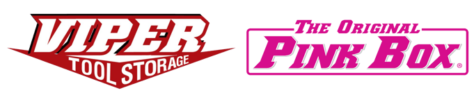 Viper & pink box tool logo