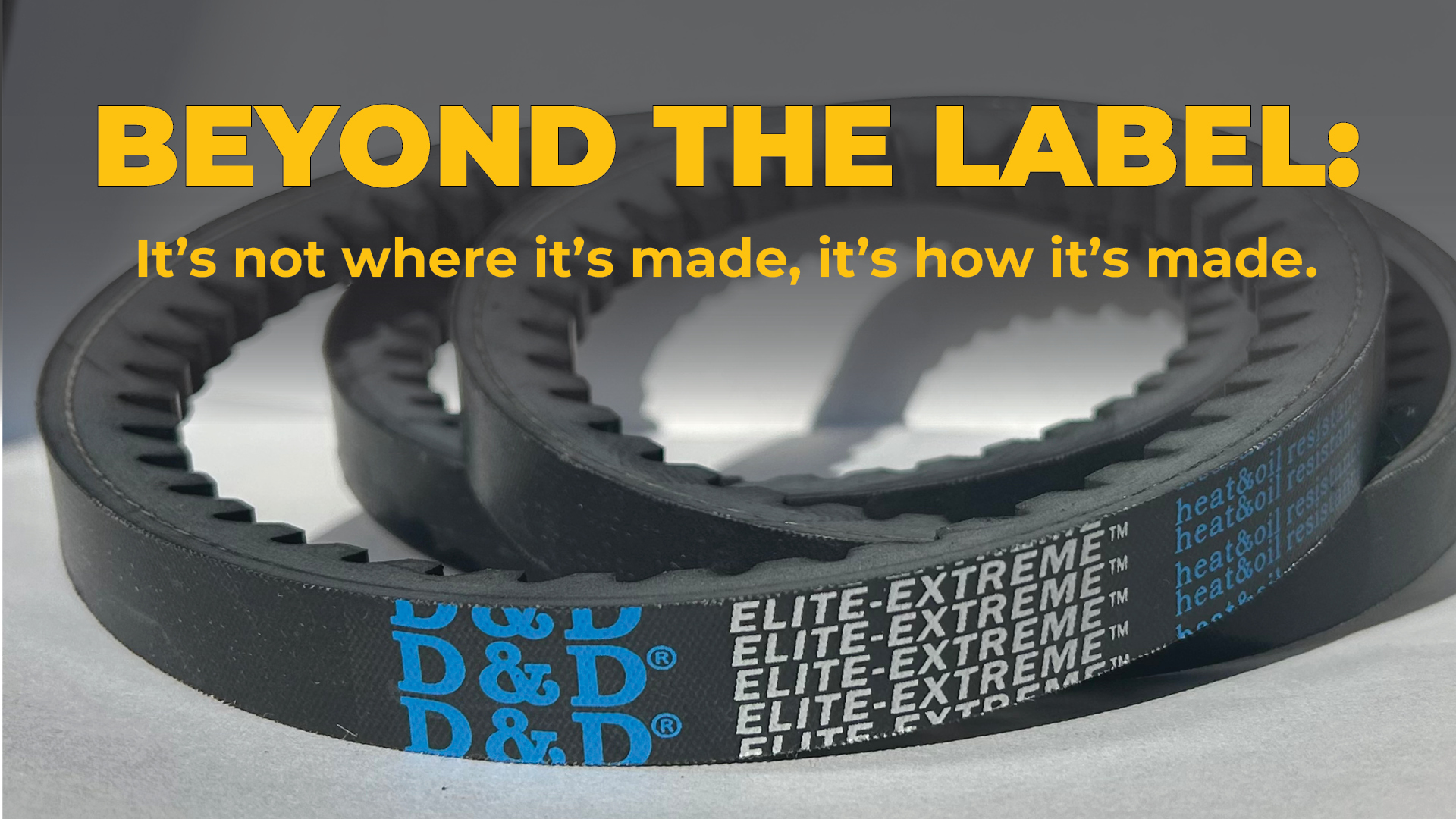 Beyond the Label