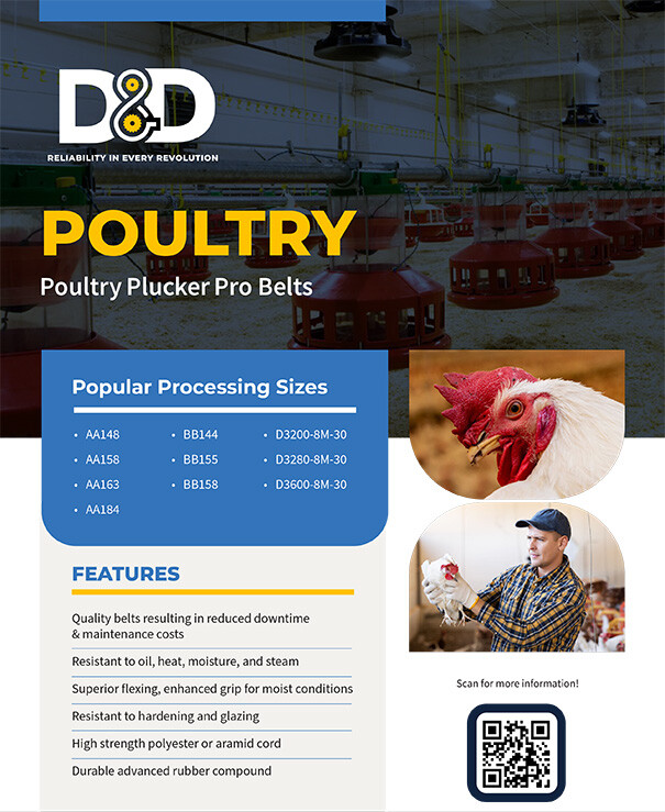 Poultry Plucker Pro Belts2